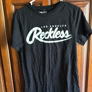 Black Los Angeles Reckless T-Shirt